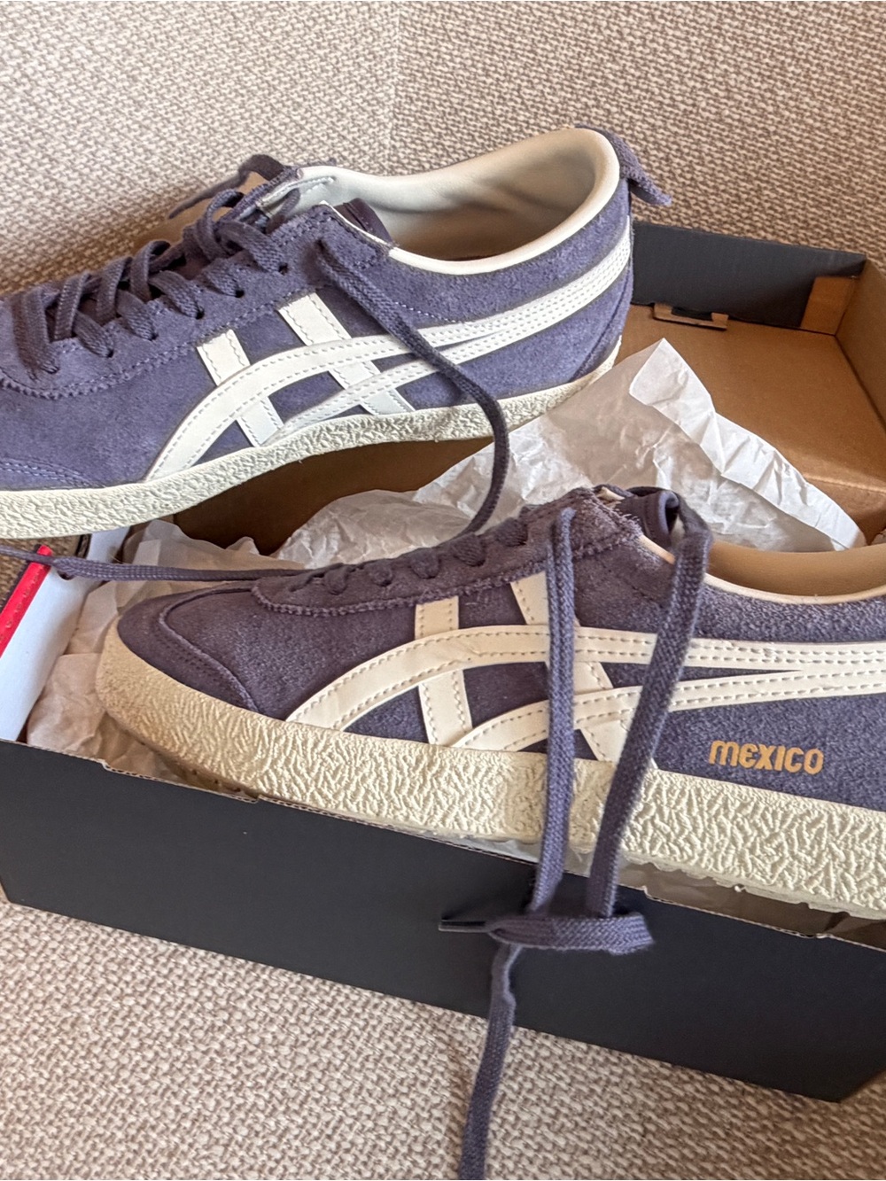 Onitsuka Tiger by Asics Mexico 66 Suede Sneakers - Lavender & White